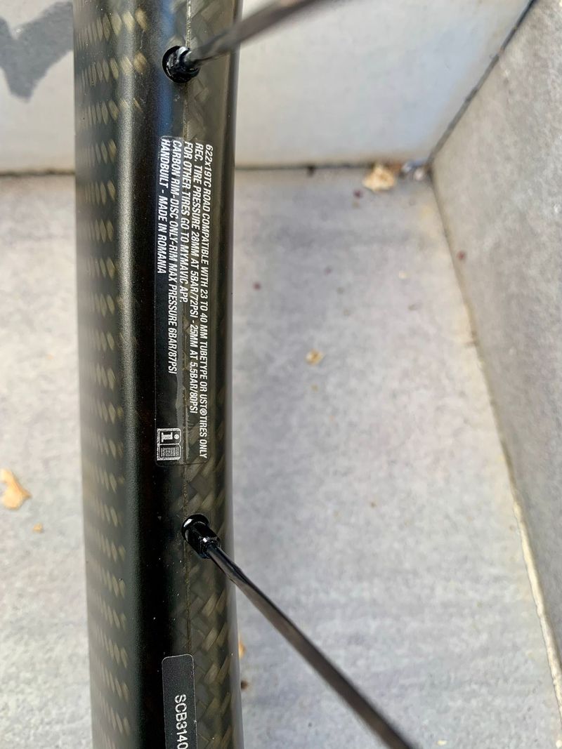 Brugt Mavic Cosmic SL Carbon Wheelset bike — billede 6 af 9