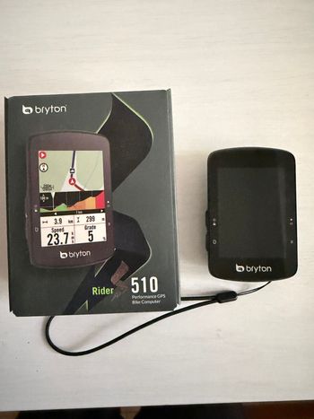 Used Bryton Rider S510E GPS Bike Computer bike