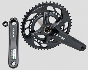Używany Shimano GRX FC-RX810/RX820 2x12-fach 175 mm and 4iiii Powermeter 2026 bike