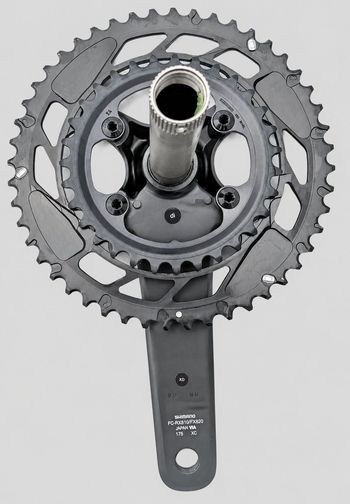 Używany Shimano GRX FC-RX810/RX820 2x12-fach 175 mm and 4iiii Powermeter 2026 bike — zdjęcie 3 z 6
