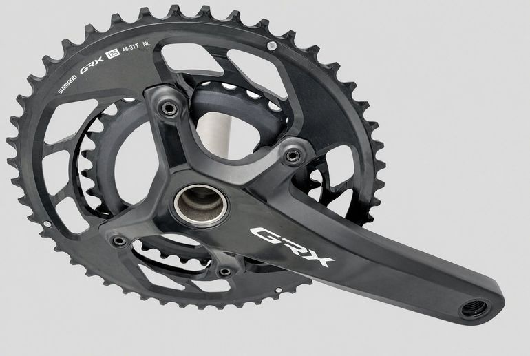 Używany Shimano GRX FC-RX810/RX820 2x12-fach 175 mm and 4iiii Powermeter 2026 bike — zdjęcie 2 z 6