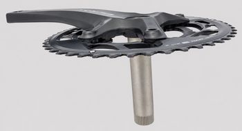 Używany Shimano GRX FC-RX810/RX820 2x12-fach 175 mm and 4iiii Powermeter 2026 bike — zdjęcie 4 z 6