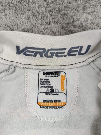 Używany verge maillot velo femme taille s -34 7837 cyclisme route respirant manches longues, marque:, état: Bon état, taille: S / 36 / 8, 15, 00 € bike — zdjęcie 2 z 4