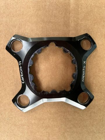 Tweedehands Carbon-Ti X-Spider AL7075 X-Truvativ Offset 6 mm 2020 Drivetrain & Pedals