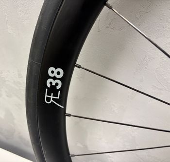 Used MICROTECH RE38 Carbon on Good Year Tires 2026 bike — image 6 of 6