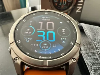 Used Garmin Fenix 8 51mm Amoled Sapphire bike