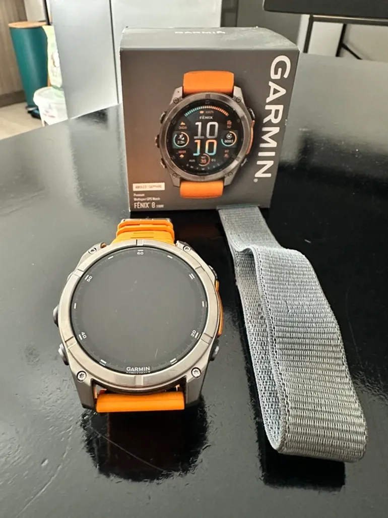 Używany Garmin Fenix 8 51mm Amoled Sapphire bike — zdjęcie 2 z 3