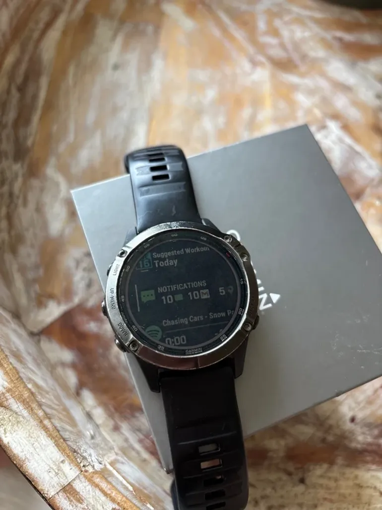 Używany Garmin Fenix 6 Pro Solar bike — zdjęcie 7 z 13