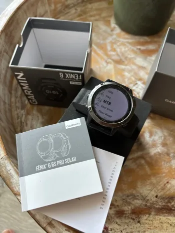 Używany Garmin Fenix 6 Pro Solar bike — zdjęcie 13 z 13