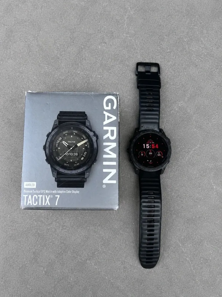 Used Garmin Tactix 7 Amoled Sapphire bike — image 2 of 7
