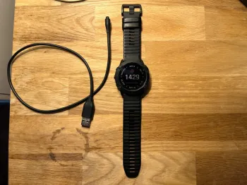 Used Garmin Fenix 6X Pro Solar bike