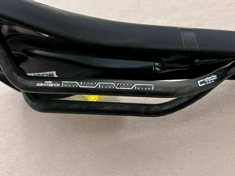 Used Selle San Marco Aspide Carbon Fx Saddle bike — image 8 of 8