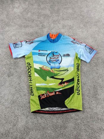 Używany Hincapie maillot velo homme taille m -32 6725 cyclisme route respirant bike