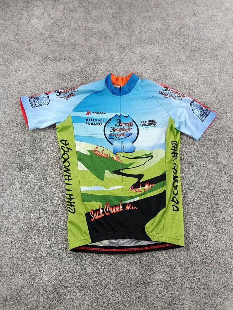 Używany Hincapie maillot velo homme taille m -32 6725 cyclisme route respirant bike — zdjęcie 1 z 4