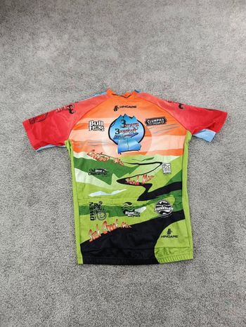 Używany Hincapie maillot velo homme taille m -32 6725 cyclisme route respirant bike — zdjęcie 3 z 4