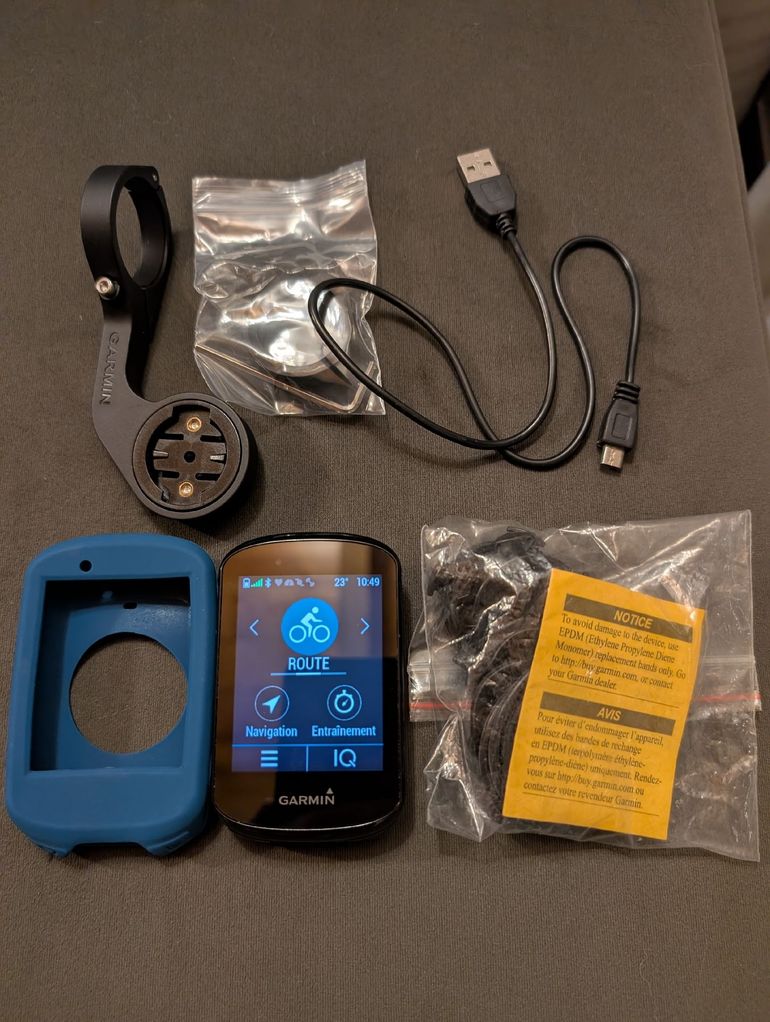 Used Garmin Edge 830 – Parfait état – Coque silicone incluse 2023 bike — image 1 of 6