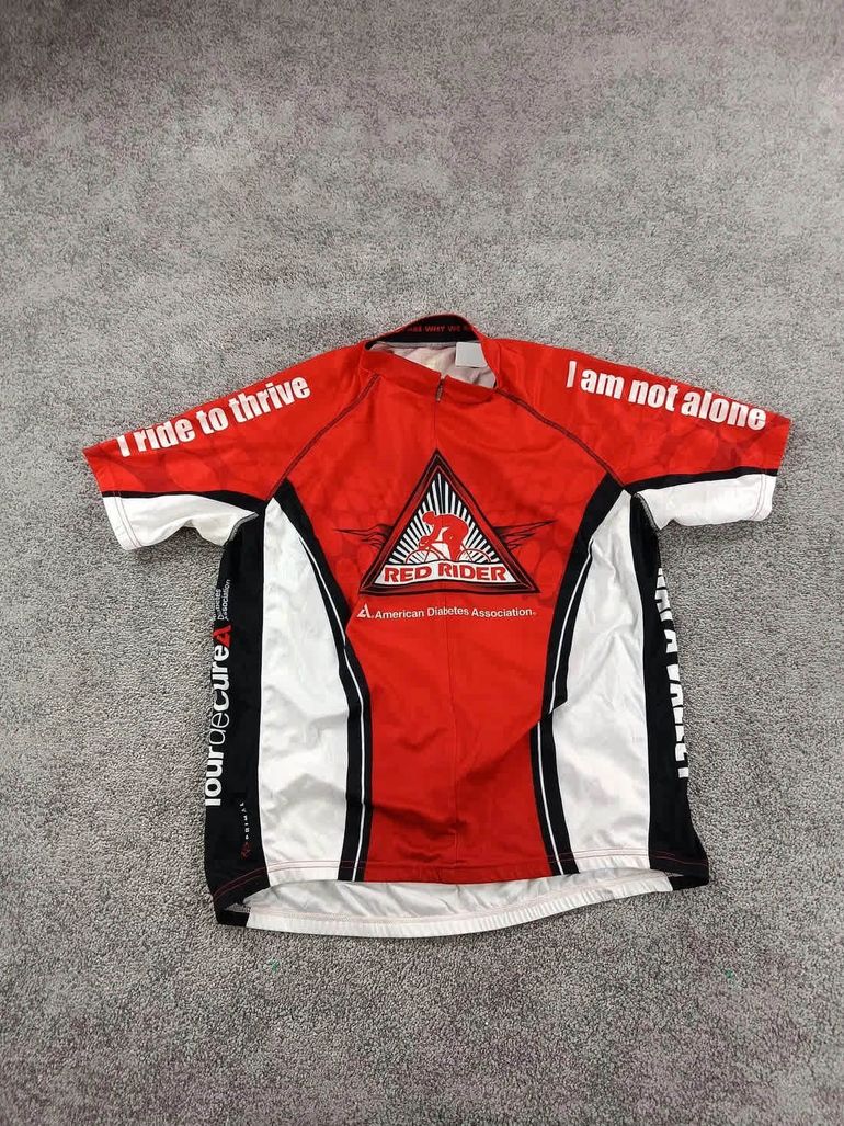Używany primal maillot velo homme taille M-33 6748 cyclisme route respirant Diabete bike — zdjęcie 1 z 7