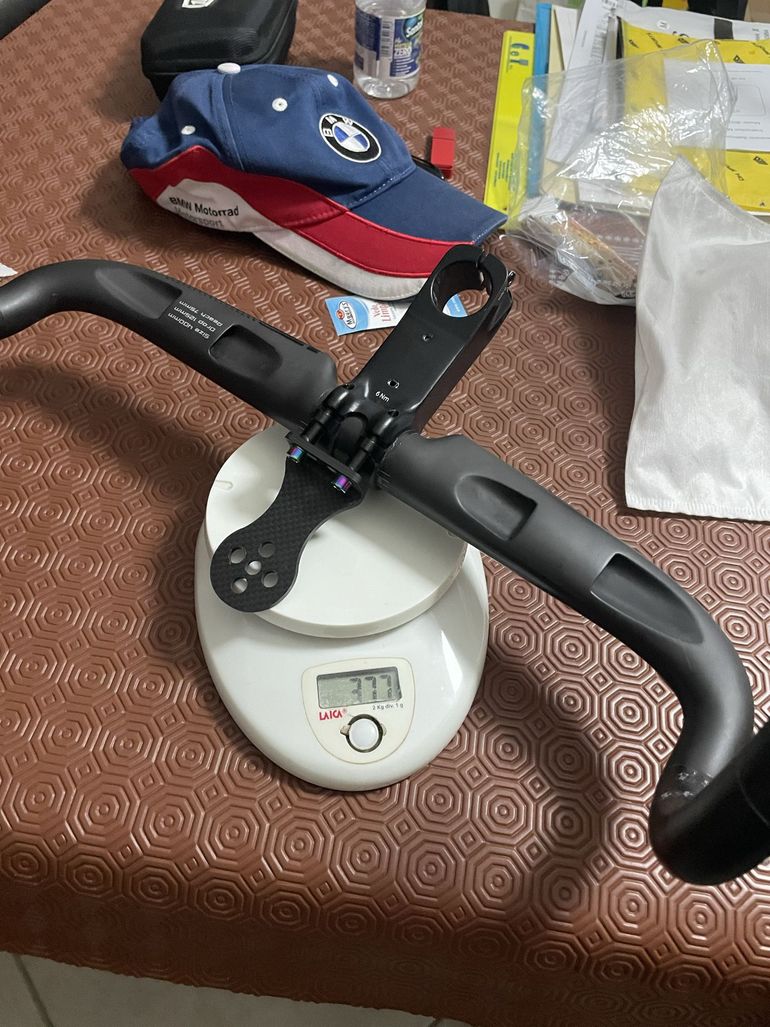 Used Colnago R41 Carbon Handlebar with SR9 Stem 2022 bike — image 8 of 8