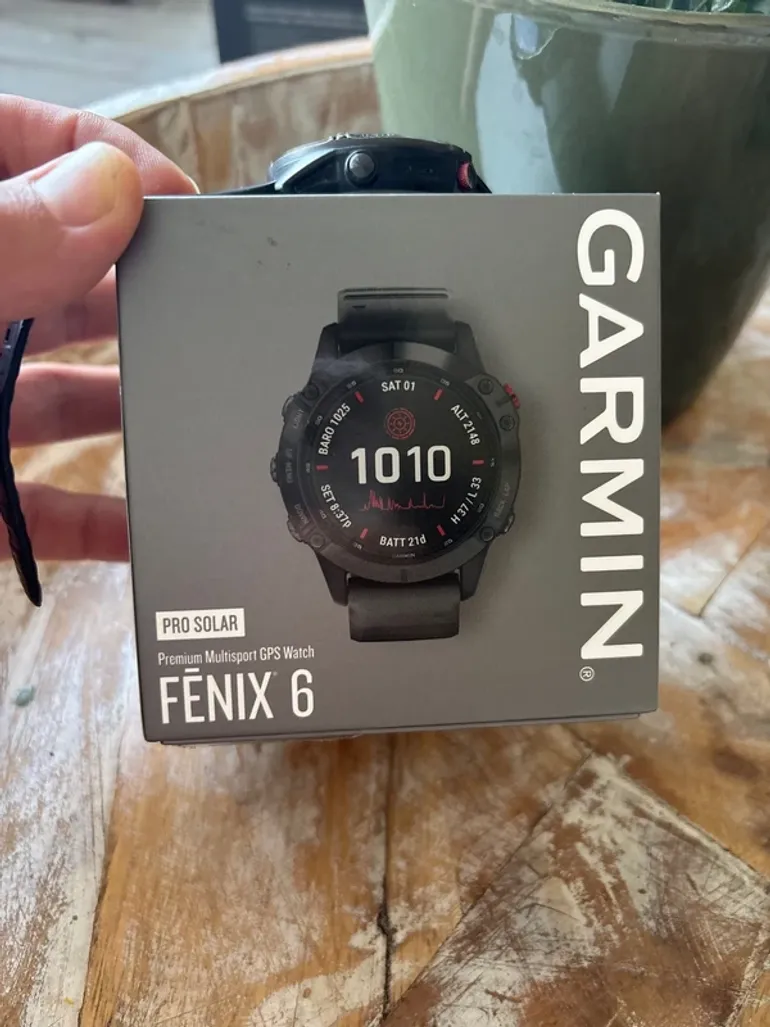 Używany Garmin Fenix 6 Pro Solar bike — zdjęcie 2 z 13