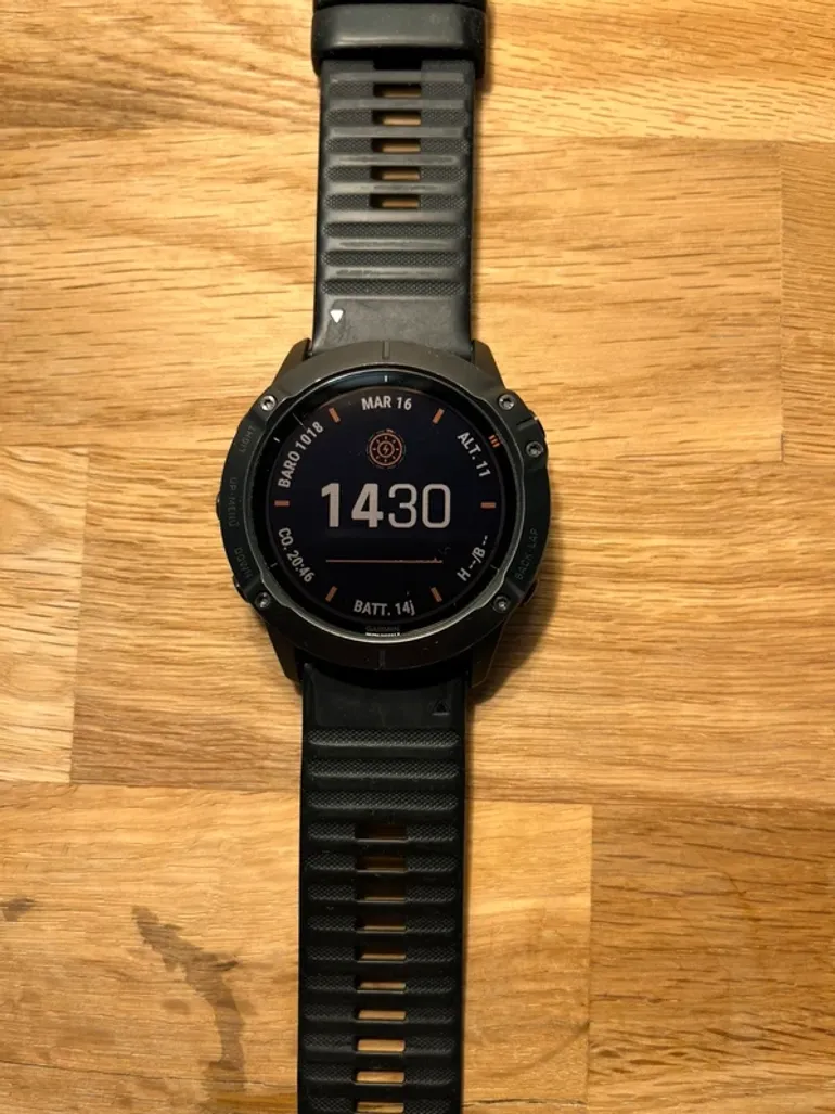Używany Garmin Fenix 6X Pro Solar bike — zdjęcie 2 z 4