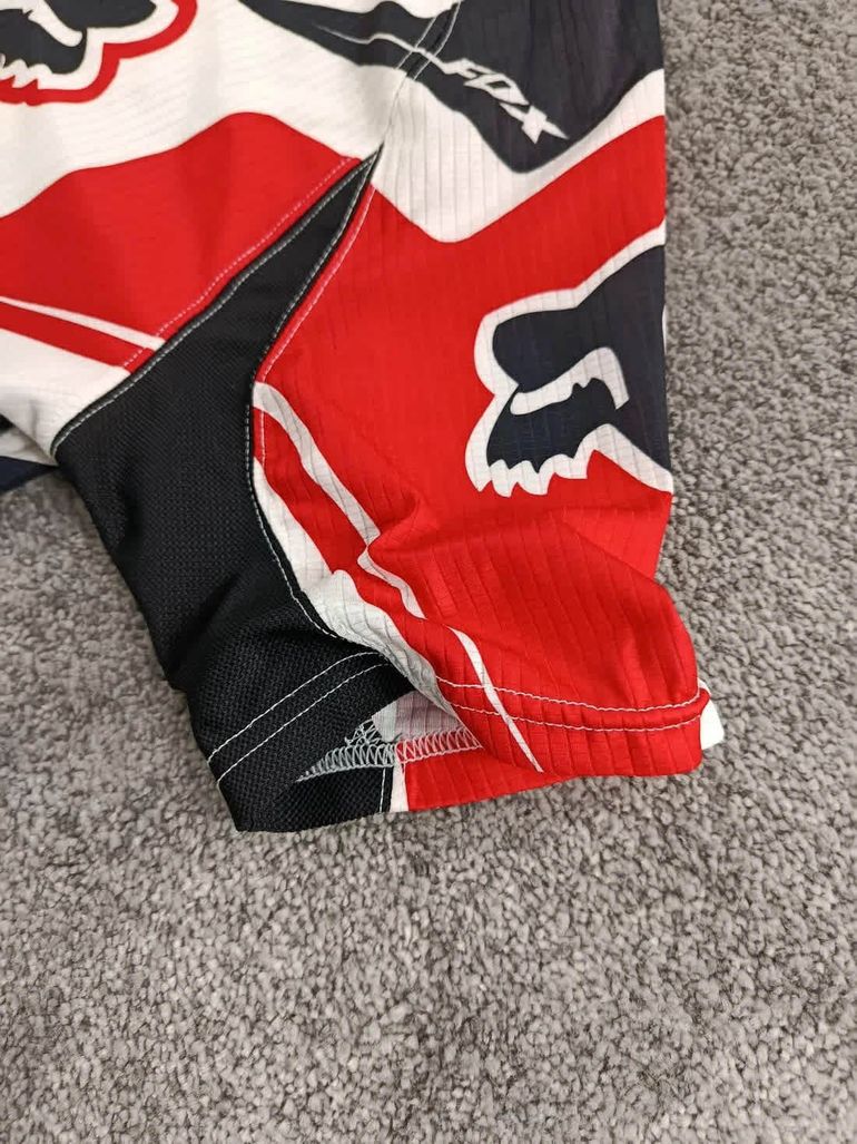 Używany Fox maillot velo homme taille m -23 6128 cyclisme route respirant vtt enduro bike — zdjęcie 2 z 7