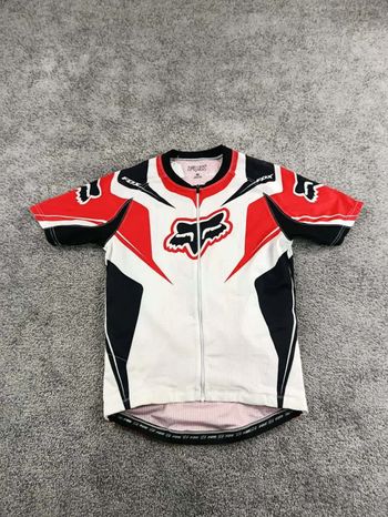 Używany Fox maillot velo homme taille m -23 6128 cyclisme route respirant vtt enduro bike