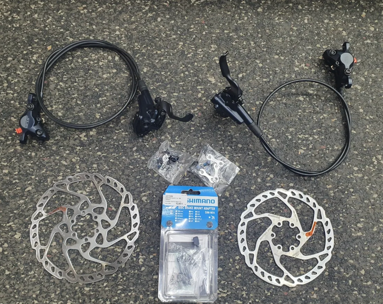 Used Shimano SLX Hydraulic Disc Brake Set 2023 bike — image 1 of 4