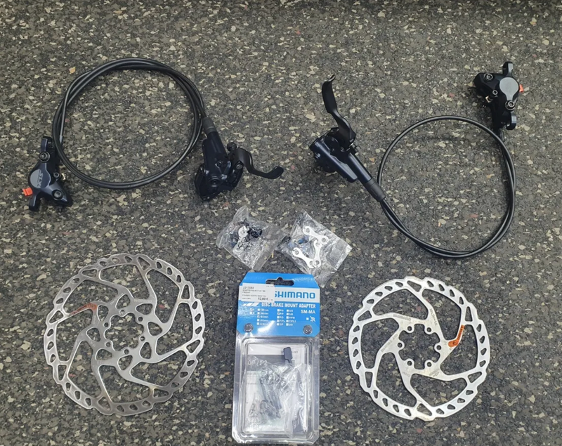 Käytetty Shimano SLX Hydraulic Disc Brake Set 2023 Brakes