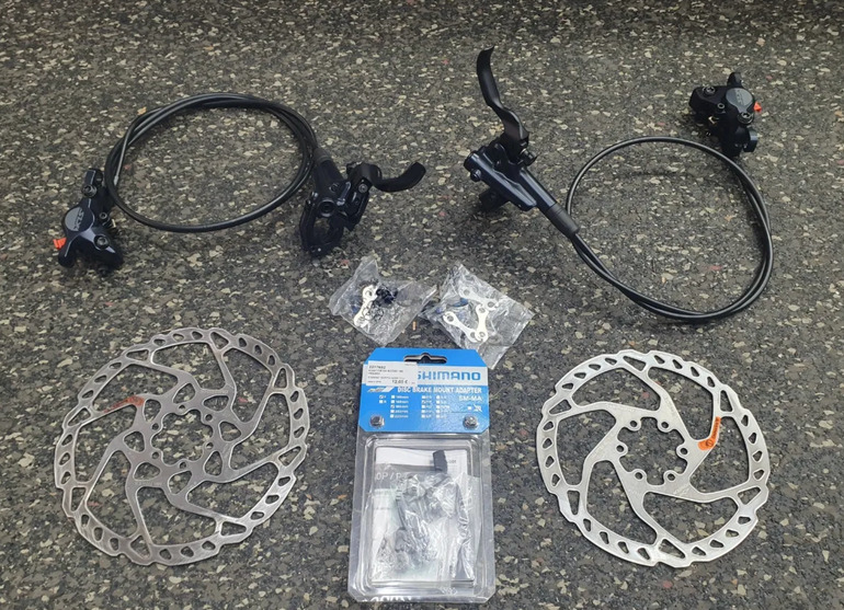 Used Shimano SLX Hydraulic Disc Brake Set 2023 bike — image 2 of 4