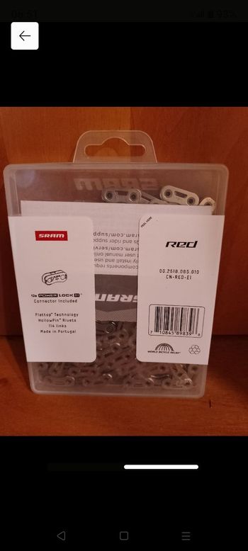 Używany Sram Red 12v Chain 2026 bike — zdjęcie 2 z 2