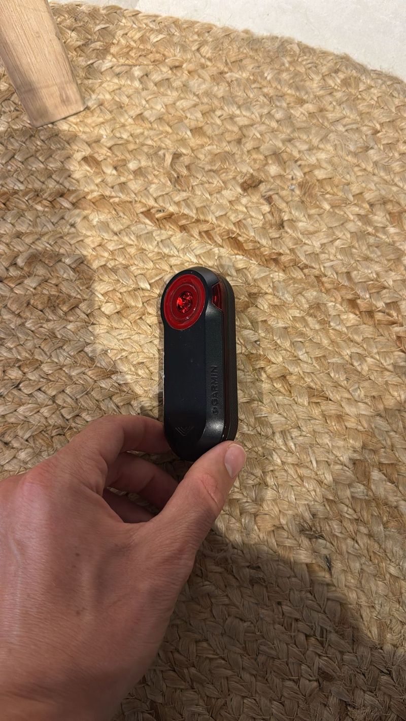 Used Garmin Varia RTL515 Rearview Radar and Tail Light Cycling Accessories