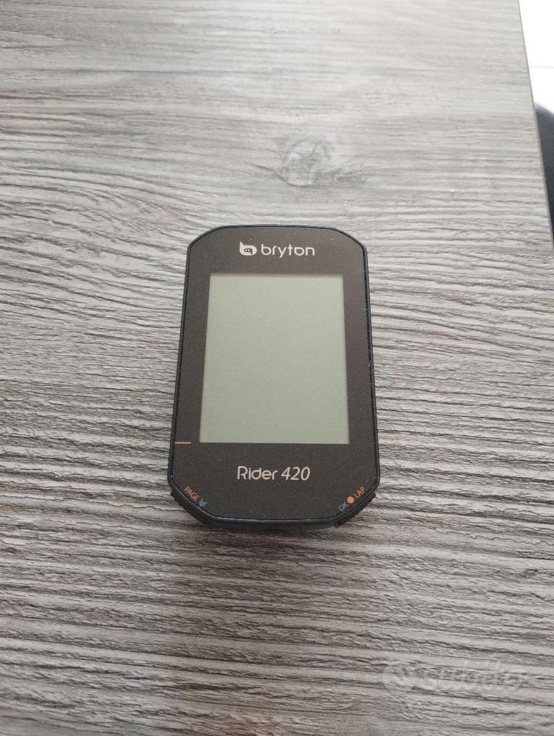 Used Bryton Rider 420 Cycling Accessories