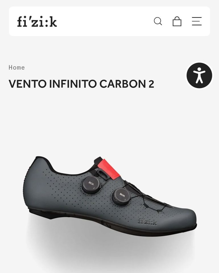 Used Fizik Vento Infinito 2025 bike — image 5 of 6