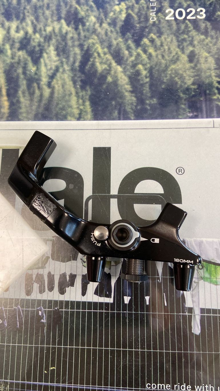 Used Cannondale Lefty StopLock Brake Adapter 180mm bike — image 2 of 2