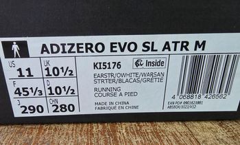 Used Adidas ADIZERO EVO SL ATR bike — image 13 of 16
