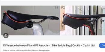 Używany Cyckit Aeroclam P2 Medium Saddle Bag bike — zdjęcie 3 z 8