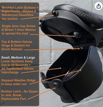 Używany Cyckit Aeroclam P2 Medium Saddle Bag bike — zdjęcie 4 z 8
