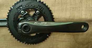 Używany Shimano Tiagra FC-4700 52/36 Double Chainring 175mm bike — zdjęcie 4 z 8