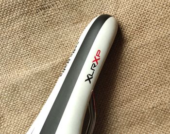 Used Selle Italia Pinarello Most XLR XP Saddle White Black Carbon Fibre bike — image 4 of 7