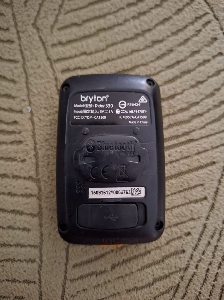 Używany Bryton Rider 330 GPS Computer 2019 bike — zdjęcie 3 z 3