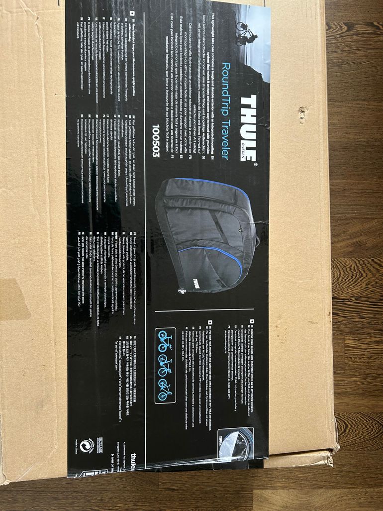 Używany Thule RoundTrip Traveler Bike Travel Case bike — zdjęcie 5 z 5