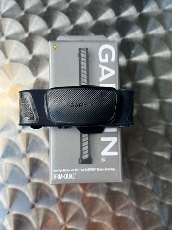 Used Garmin HRM-Dual Heart Rate Monitor bike