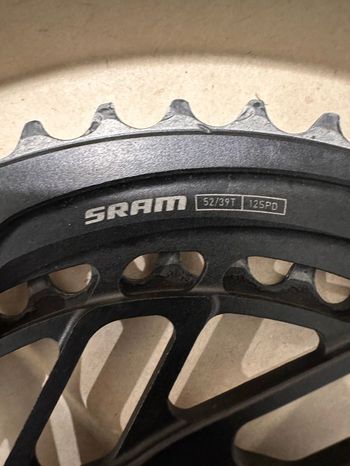 Used Sram RED AXS 52/39 Powermeter 2025 bike — image 3 of 5