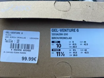 Używany Asics Gel-Venture 6 bike — zdjęcie 7 z 9
