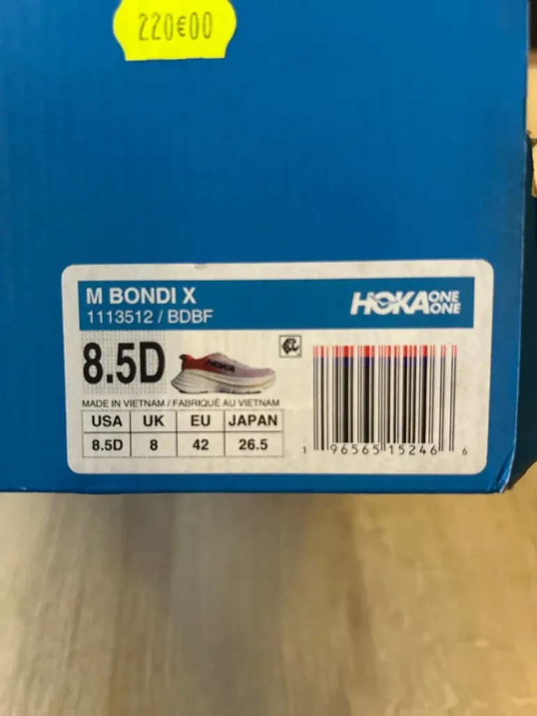Used Hoka Bondi X bike — image 6 of 6