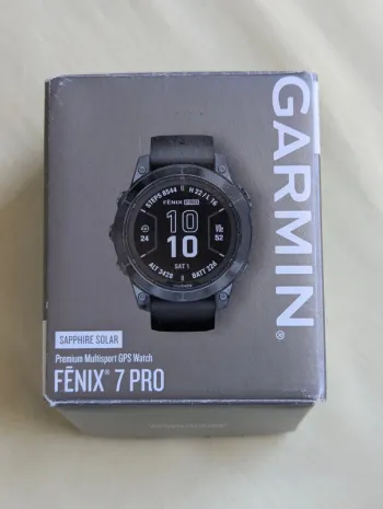 Używany Garmin Fenix 7 Pro Sapphire Solar bike