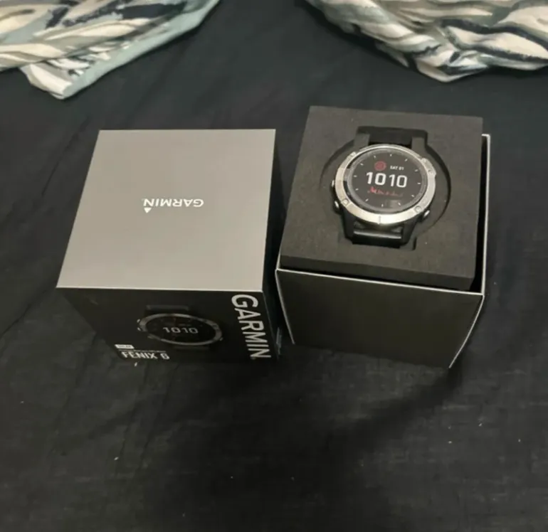 Używany Garmin fenix 6 solar bike — zdjęcie 1 z 10