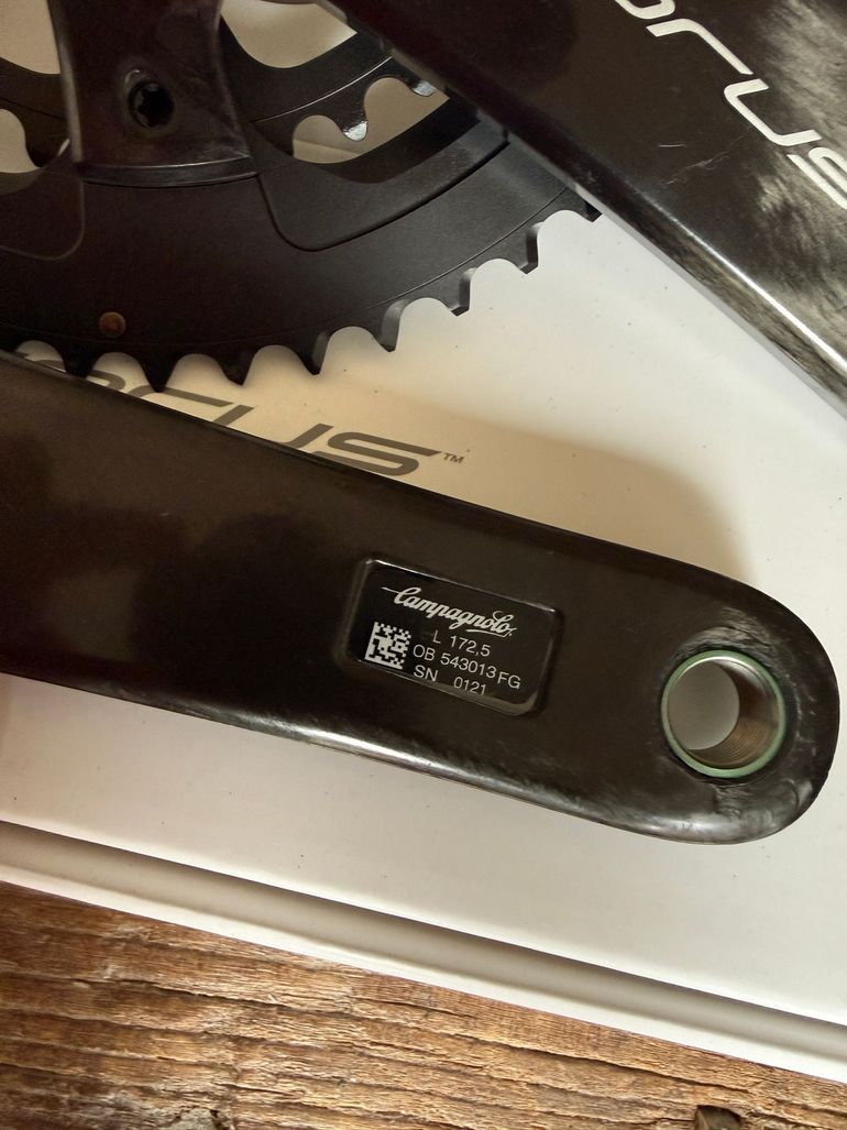 Używany Campagnolo Chorus 50-34 Crankset Carbon 172.5 mm 12s 2025 bike — zdjęcie 5 z 6