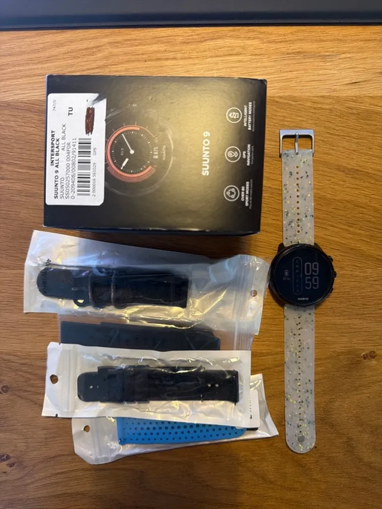 Używany Suunto 9 All Black bike — zdjęcie 1 z 5