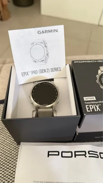 Used Garmin Epix Pro Gen 2 Porsche Edition bike — image 3 of 10